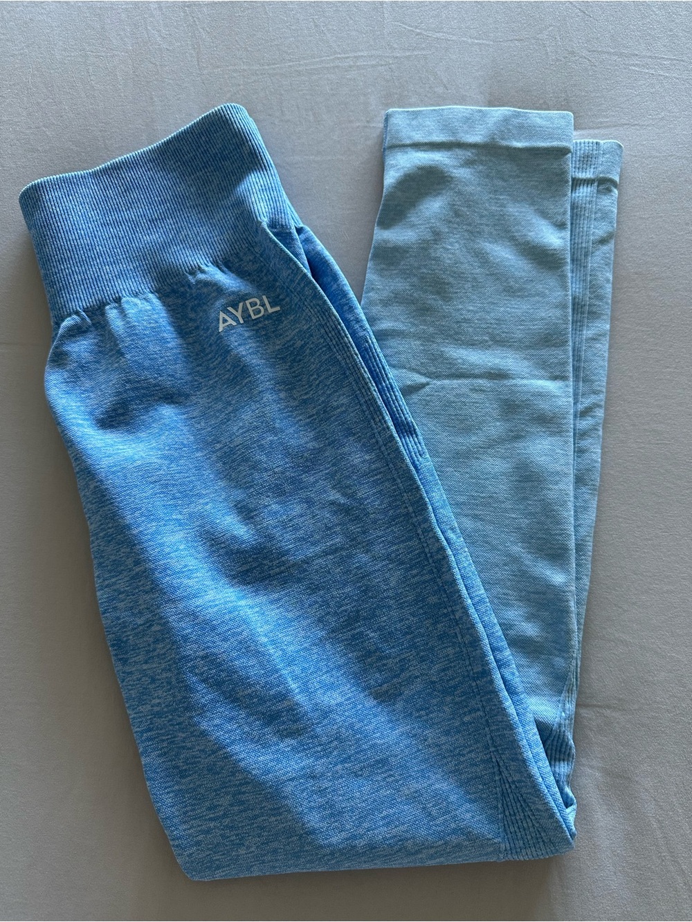 AYBL # BEAYBL leggings light blue small, new without tags.